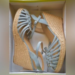 Espadrille Woven Wedge Shoes